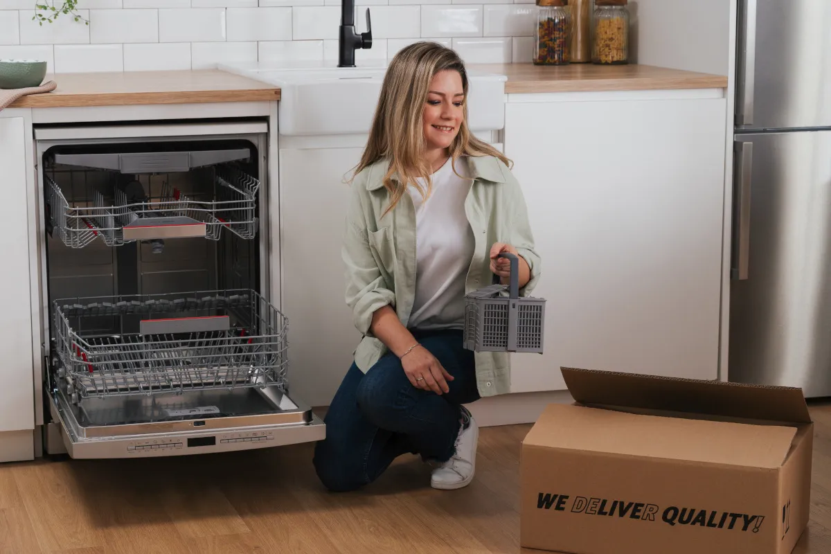 Spülmaschine im Einsatz