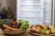 Gemüse & Obst vor Kühlschrank