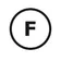 Waschsymbol: Kreis mit F
